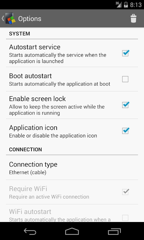 SambaDroid Screenshots