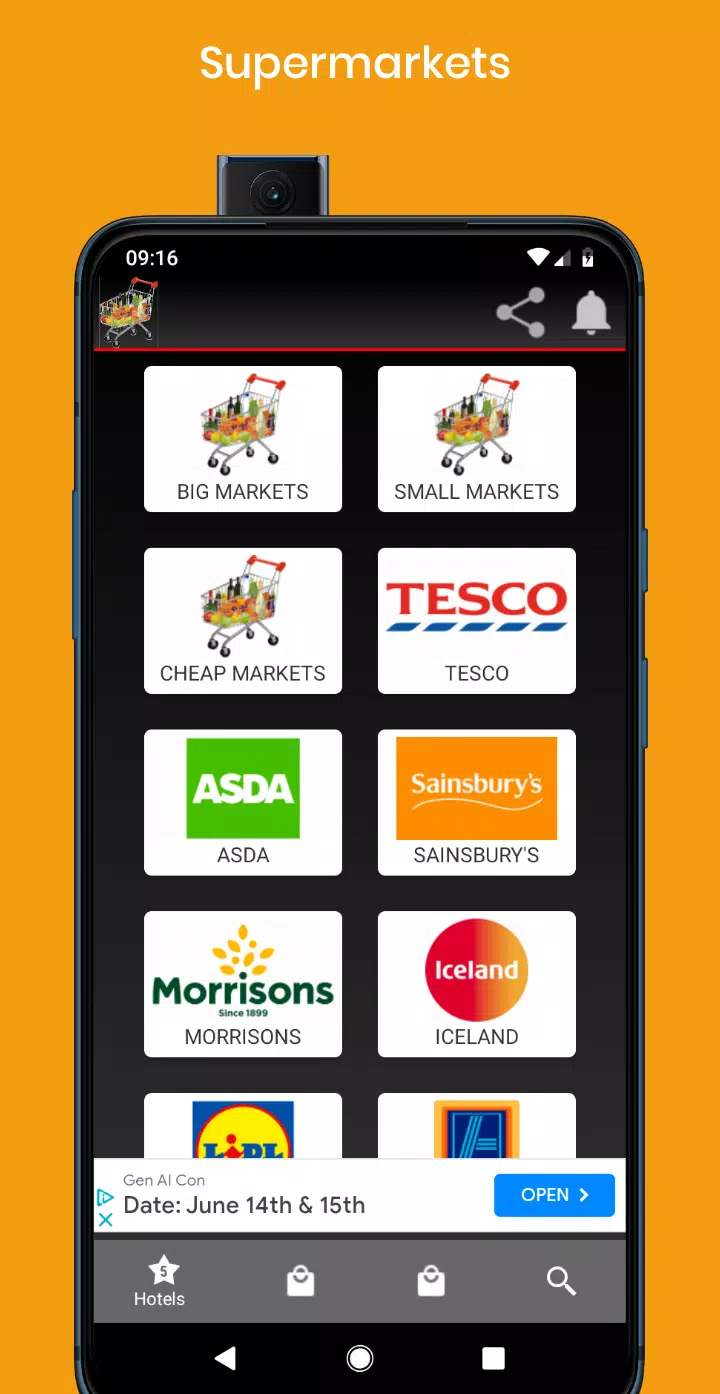 Tesco Asda B&Q Ebay Next+ Screenshots