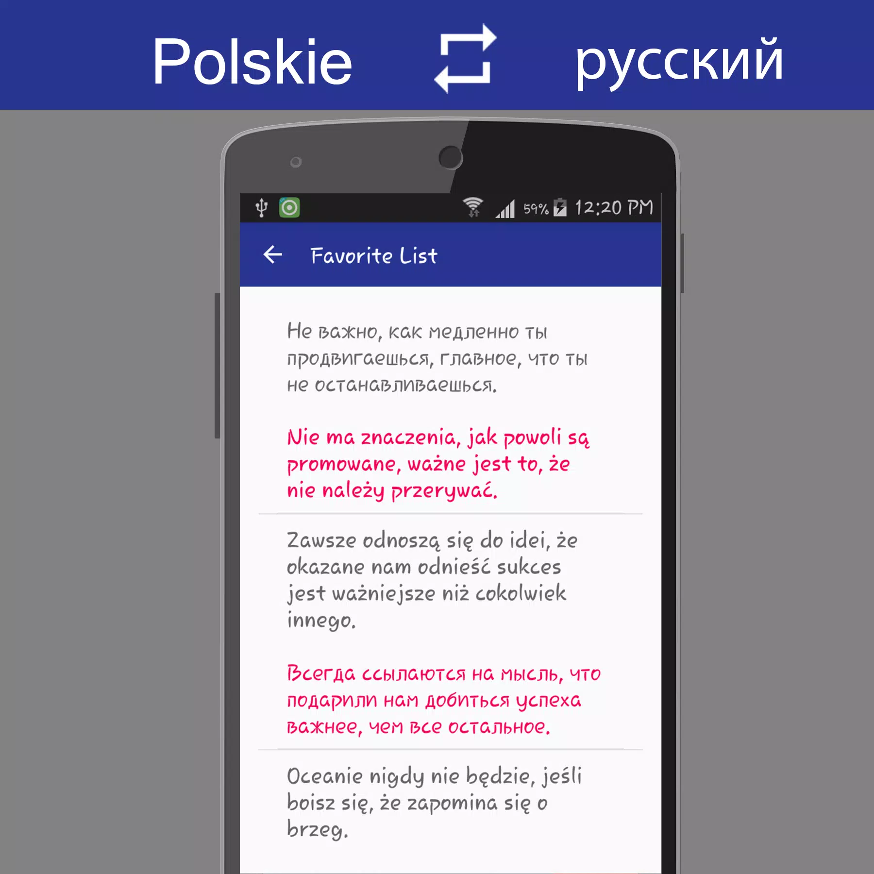 Polish Russian Translator Screenshots