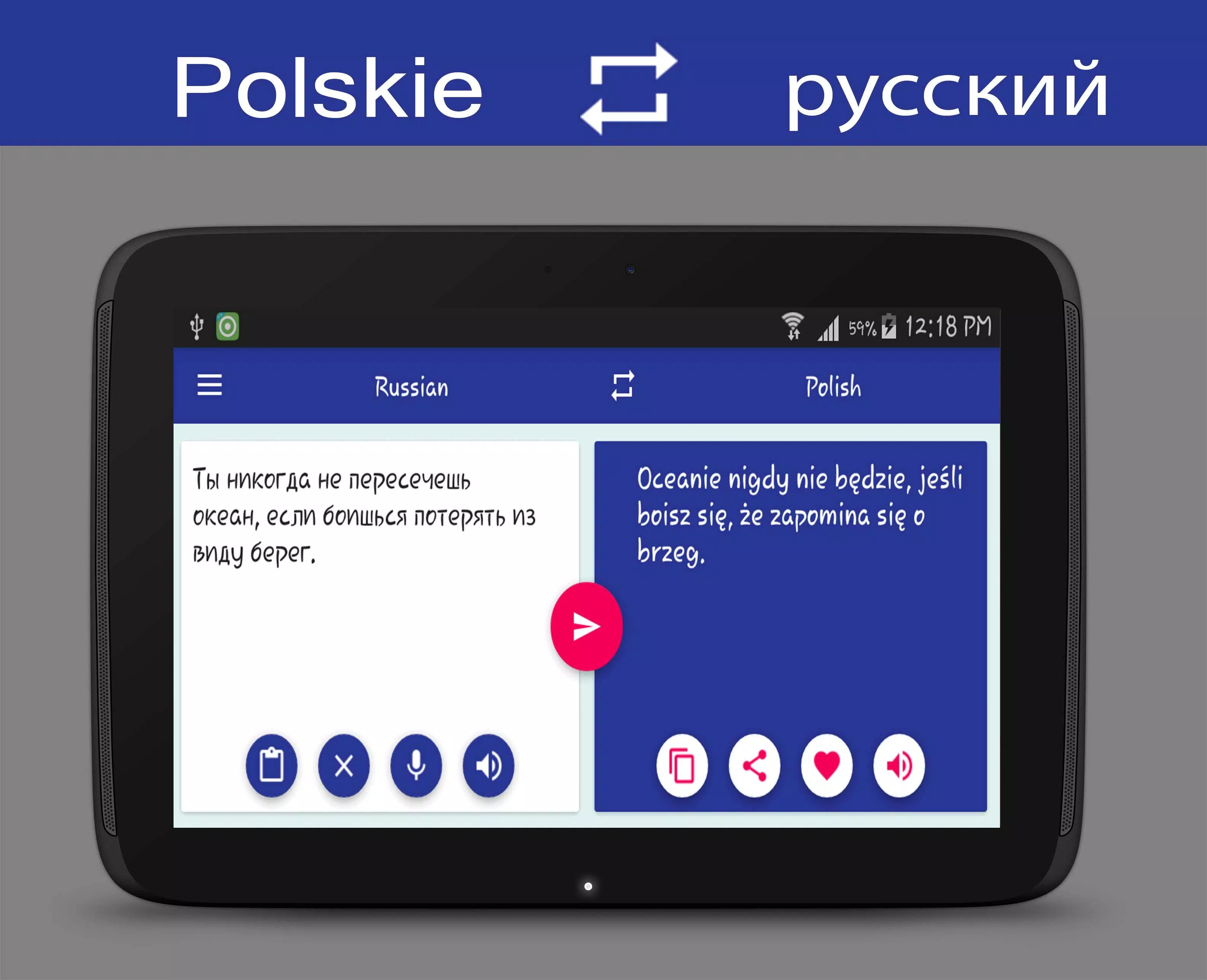 Polish Russian Translator Screenshots