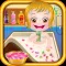 Baby Hazel the Royal Bath
