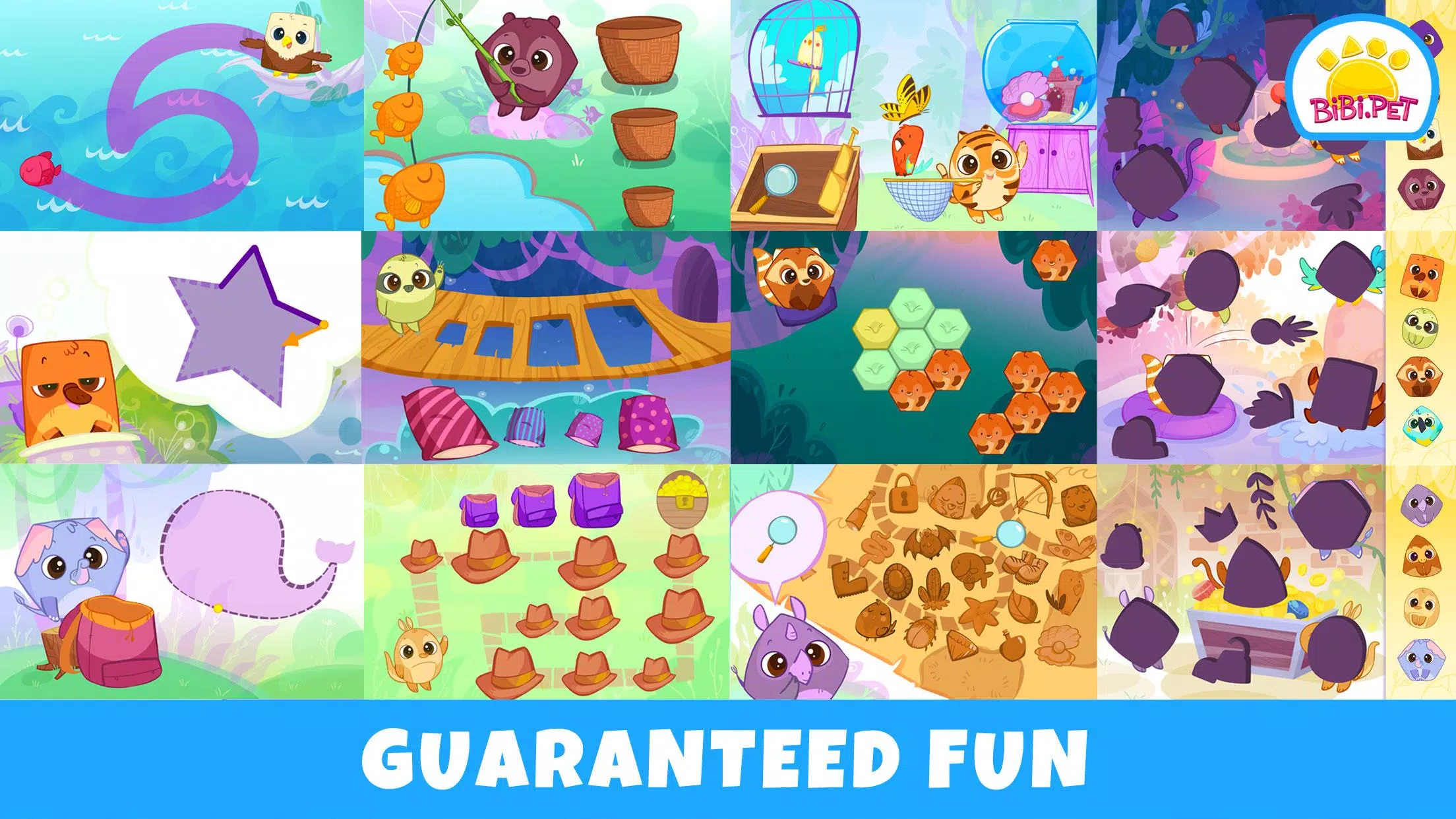 Captures d'écran de Bibi Toddlers Learning Games
