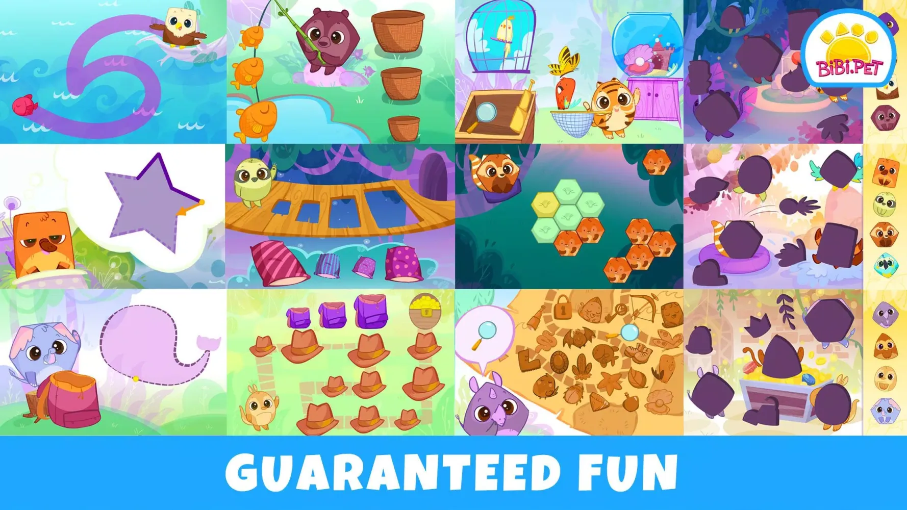 Bibi Toddlers Learning Games Screenshots