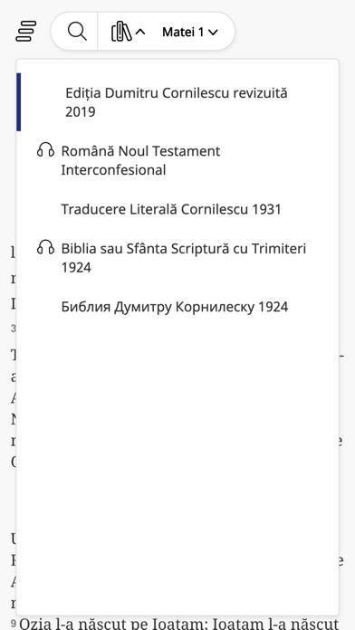 Biblia Română Screenshots