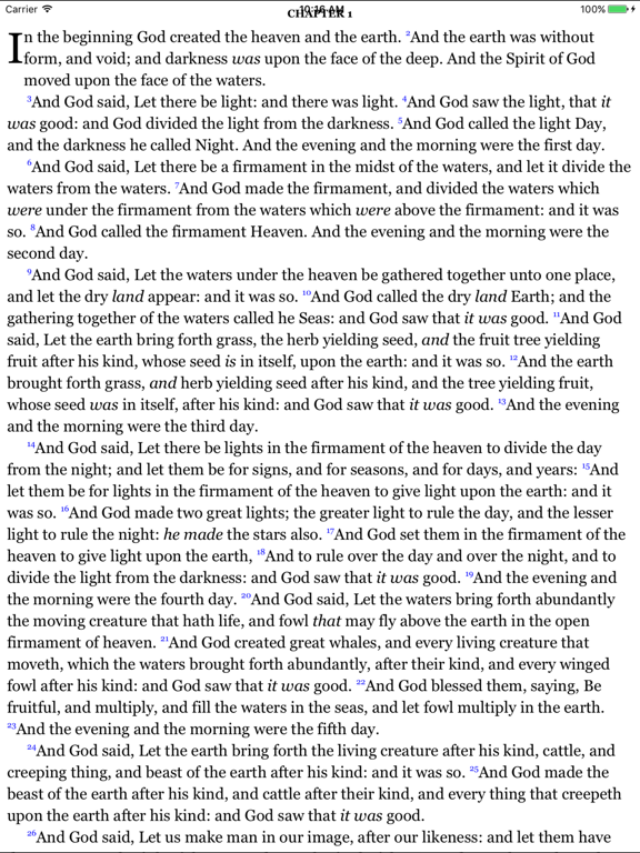 CCEL Devotional Bible iPad Screenshots