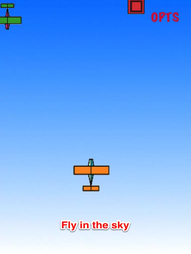 Tangkapan layar Dodge Plane: Fuel Gather Free iPad 