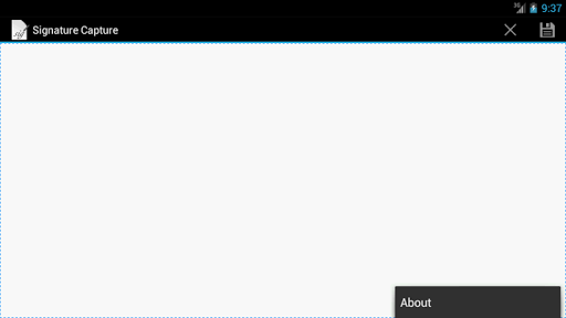 Signature Capture应用截图