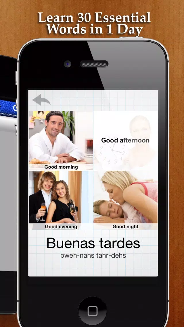 Learn&Play Spanish FREE ~easier & fun! This quick, powerful gaming method with attractive pictures is better than flashcards Screenshots