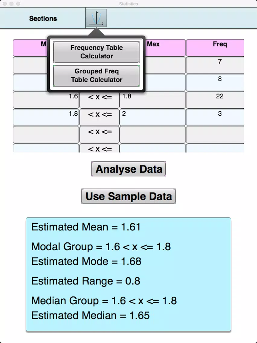 GCSE Stats and Probability iPad Screenshots