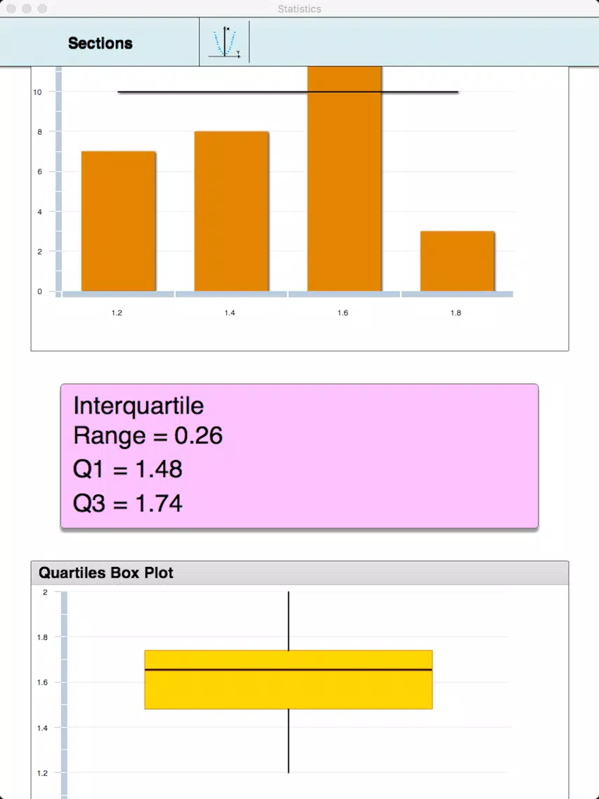 GCSE Stats and Probability iPad Screenshots