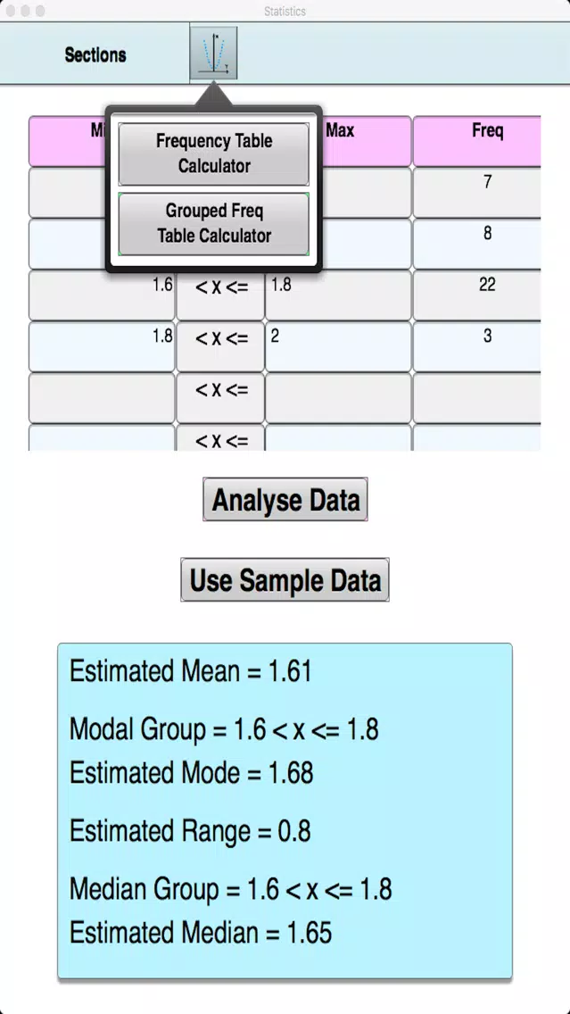 GCSE Stats and Probability Screenshots