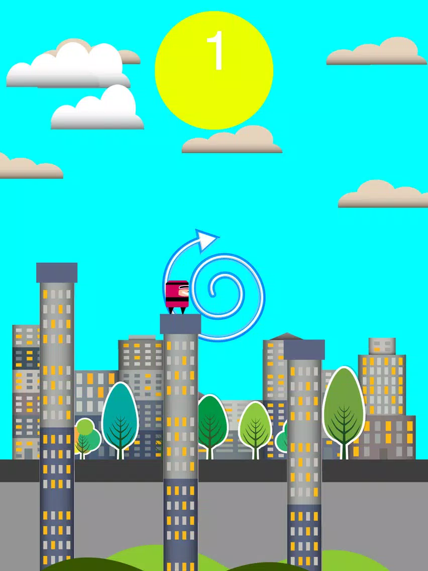 Screenshot di Super Hero - Jumping Adventure iPad 