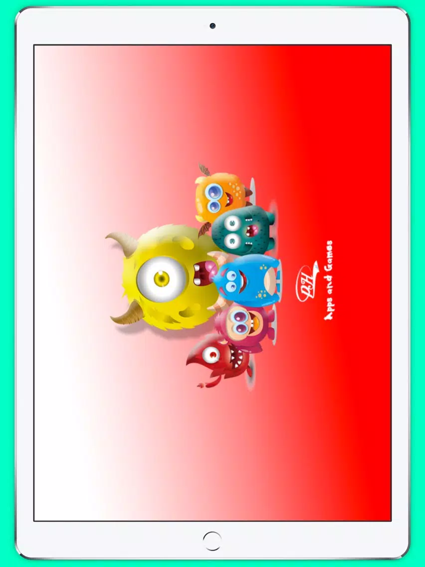 Throw the Cute Monsters iPad  스크린샷