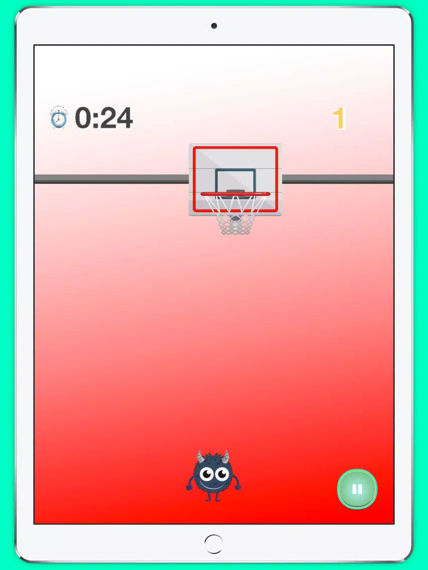 Throw the Cute Monsters iPad  스크린샷
