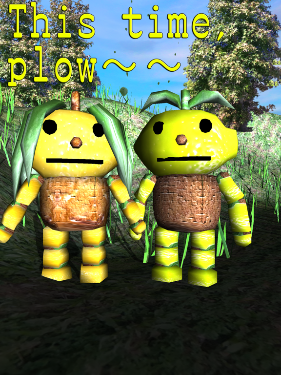 Len-chan's Lemon Field Plow iPad Screenshots
