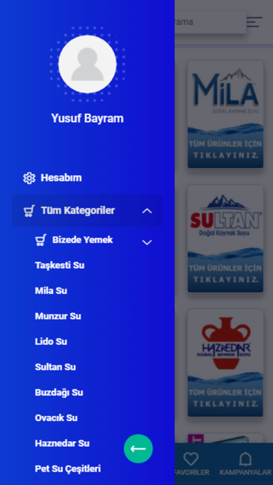 Bizede Su Yemek Market Screenshots