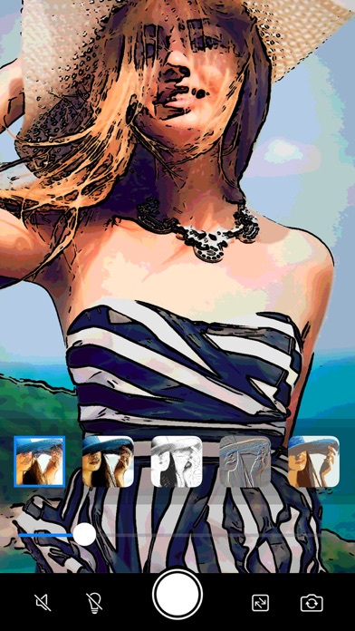 Portrait Sketch Camera Screenshots