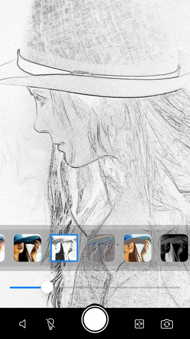 Portrait Sketch Camera Screenshots