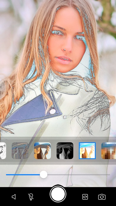 Portrait Sketch Camera Screenshots