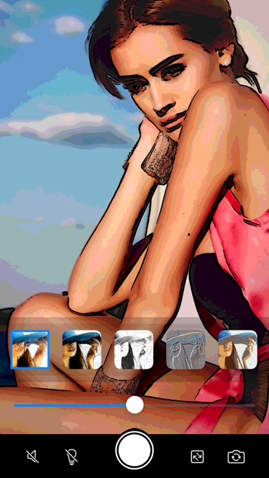 Portrait Sketch Camera Screenshots