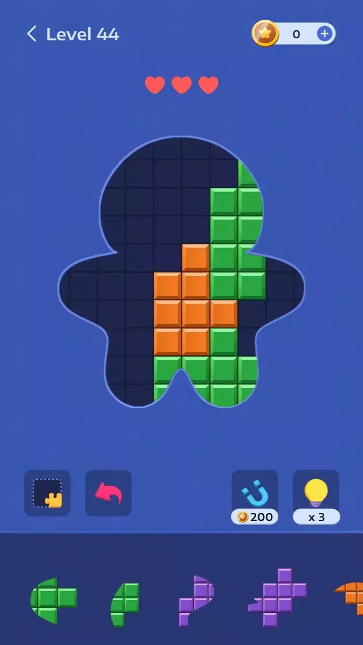 Blocky Jigsaw स्क्रीनशॉट