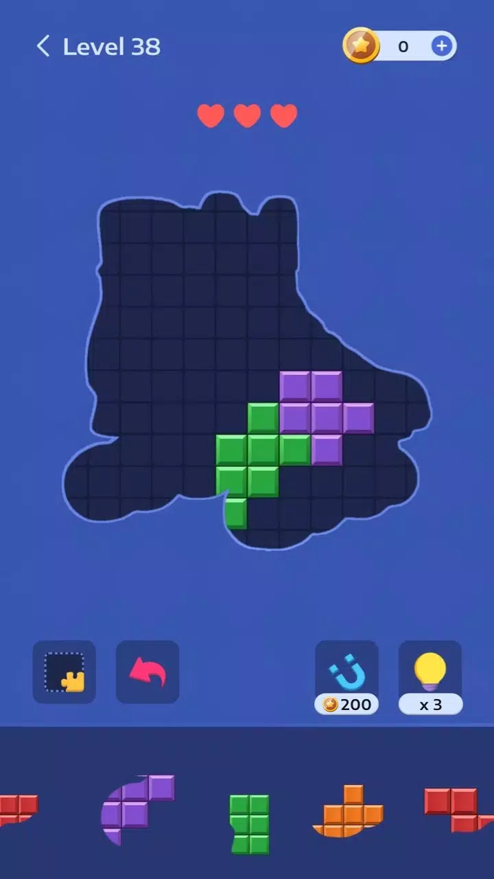 Blocky Jigsaw स्क्रीनशॉट