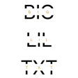BigLilTxt