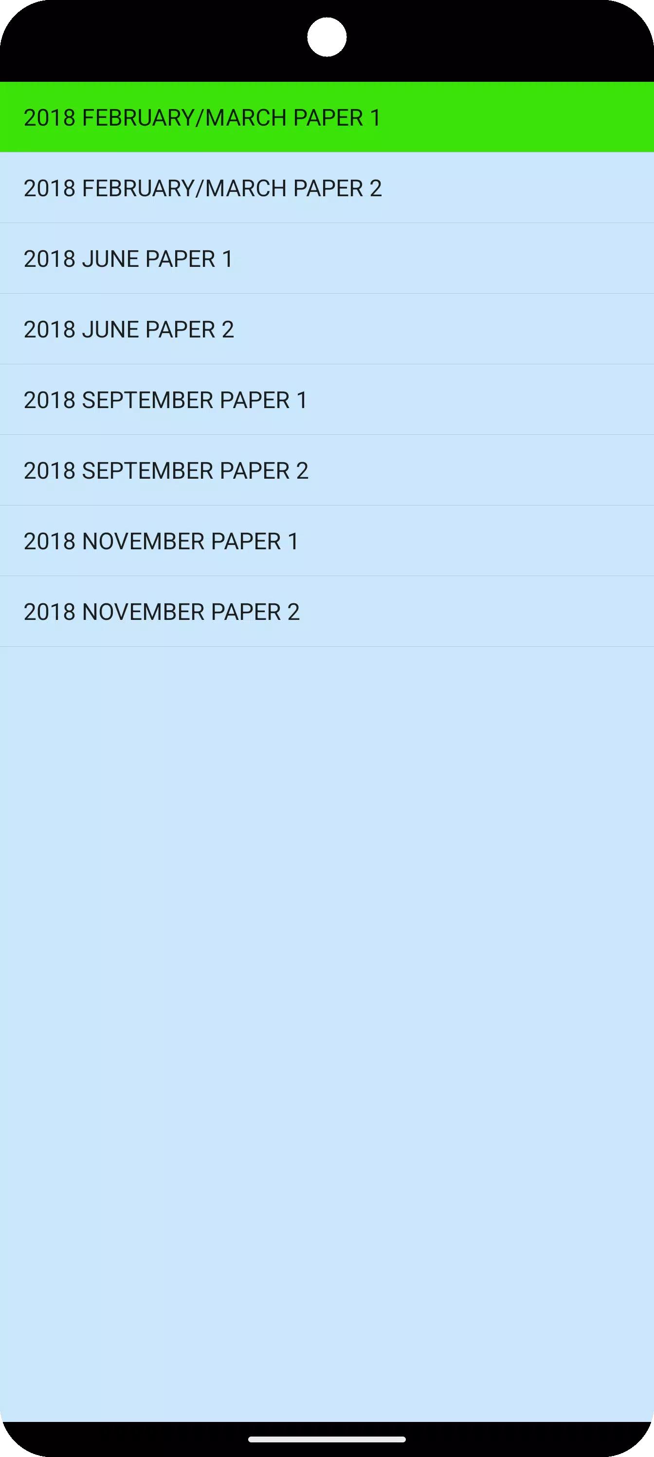 Grade 12 Geography Screenshots