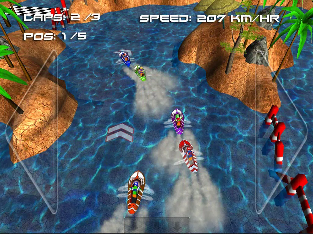 Tangkapan skrin Boat Racing Challenge ( 3D Racing Games ) iPad 