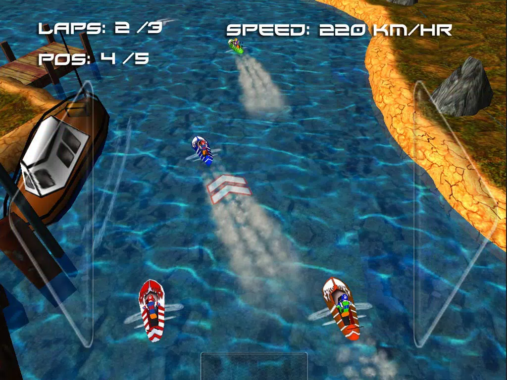 Tangkapan skrin Boat Racing Challenge ( 3D Racing Games ) iPad 