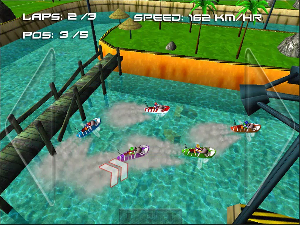 Tangkapan skrin Boat Racing Challenge ( 3D Racing Games ) iPad 