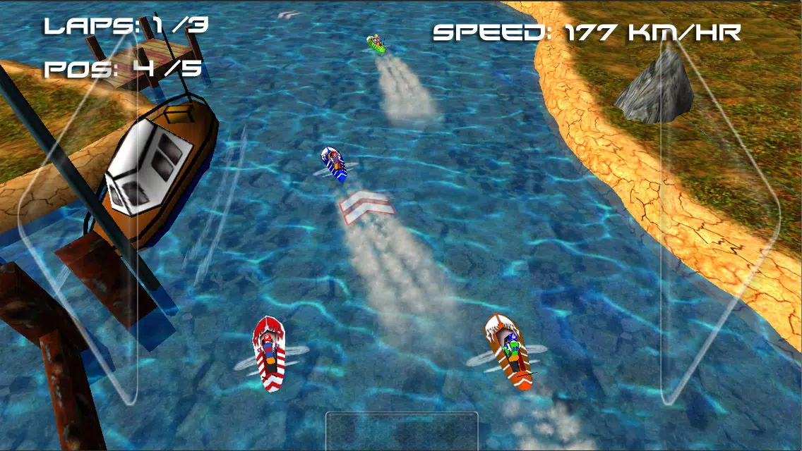 Tangkapan skrin Boat Racing Challenge ( 3D Racing Games )