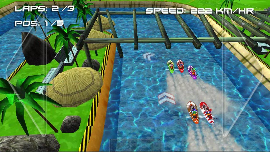 Tangkapan skrin Boat Racing Challenge ( 3D Racing Games )