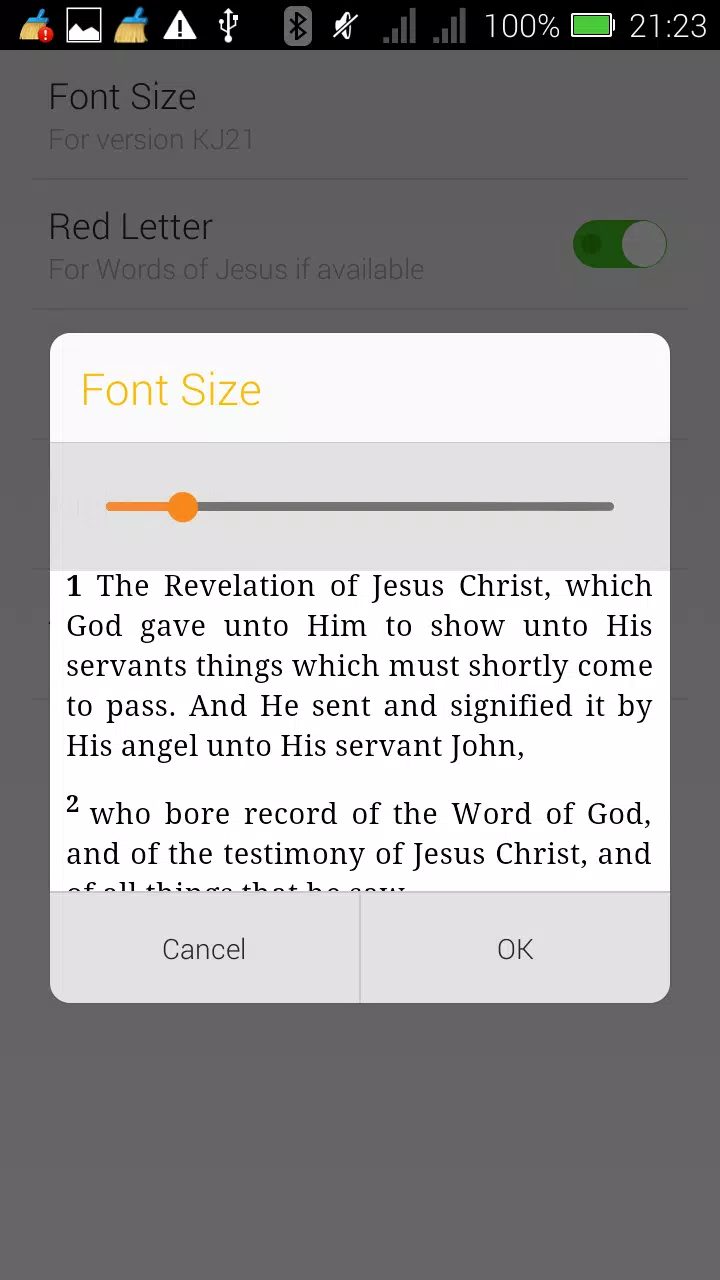 Pentecostal Evangelical Bible Screenshots