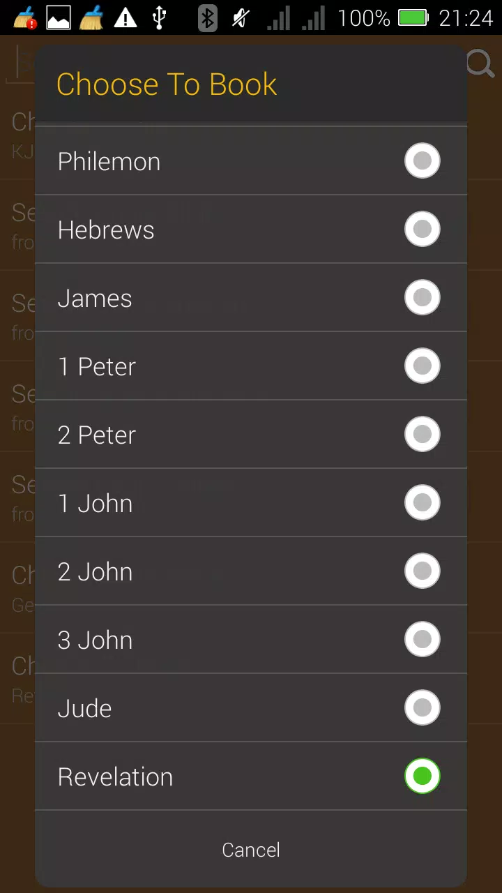 Pentecostal Evangelical Bible Screenshots