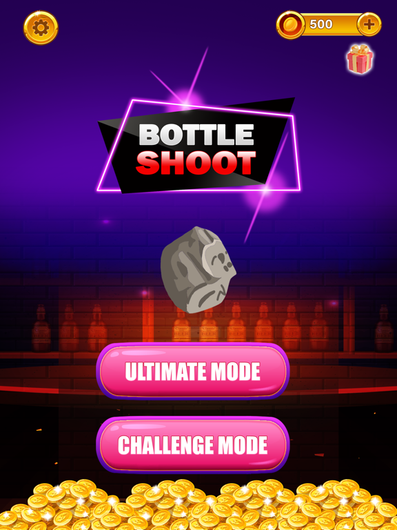 Bottle Shoot Game Forever iPad  スクリーンショット