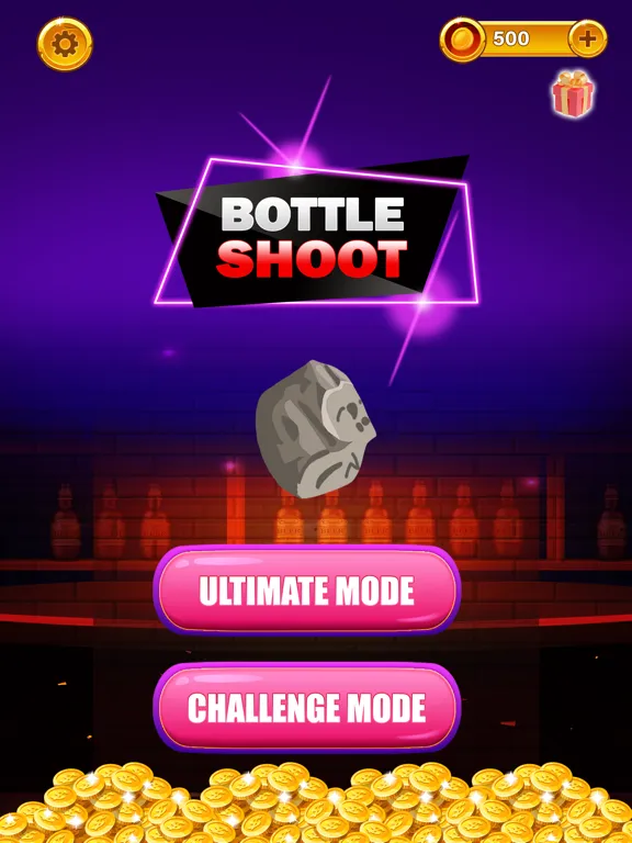Bottle Shoot Game Forever iPad Screenshots