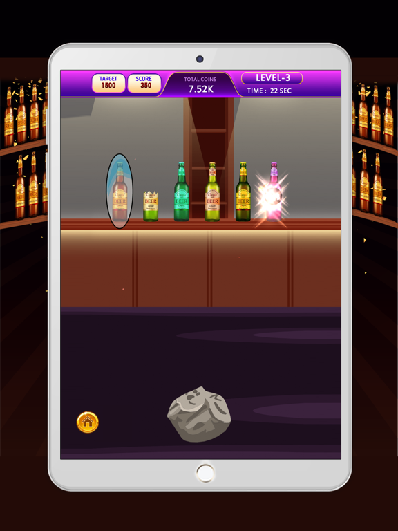 Bottle Shoot Game Forever iPad  スクリーンショット