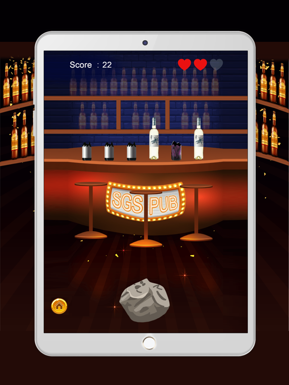 Bottle Shoot Game Forever iPad  スクリーンショット
