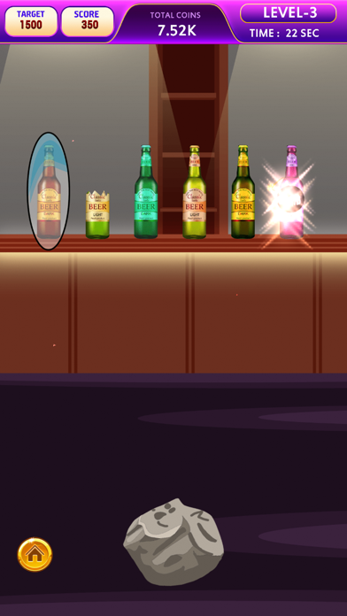 Bottle Shoot Game Forever スクリーンショット