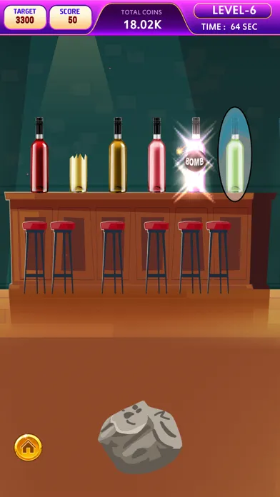 Bottle Shoot Game Forever Screenshots