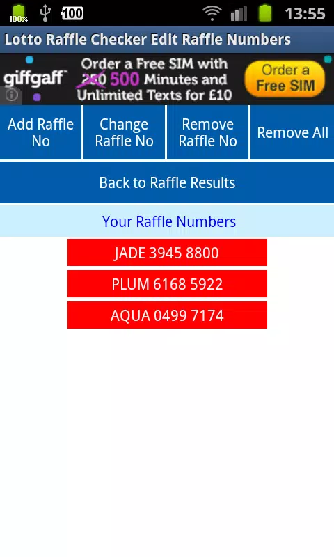 UK Lotto Checker Screenshots
