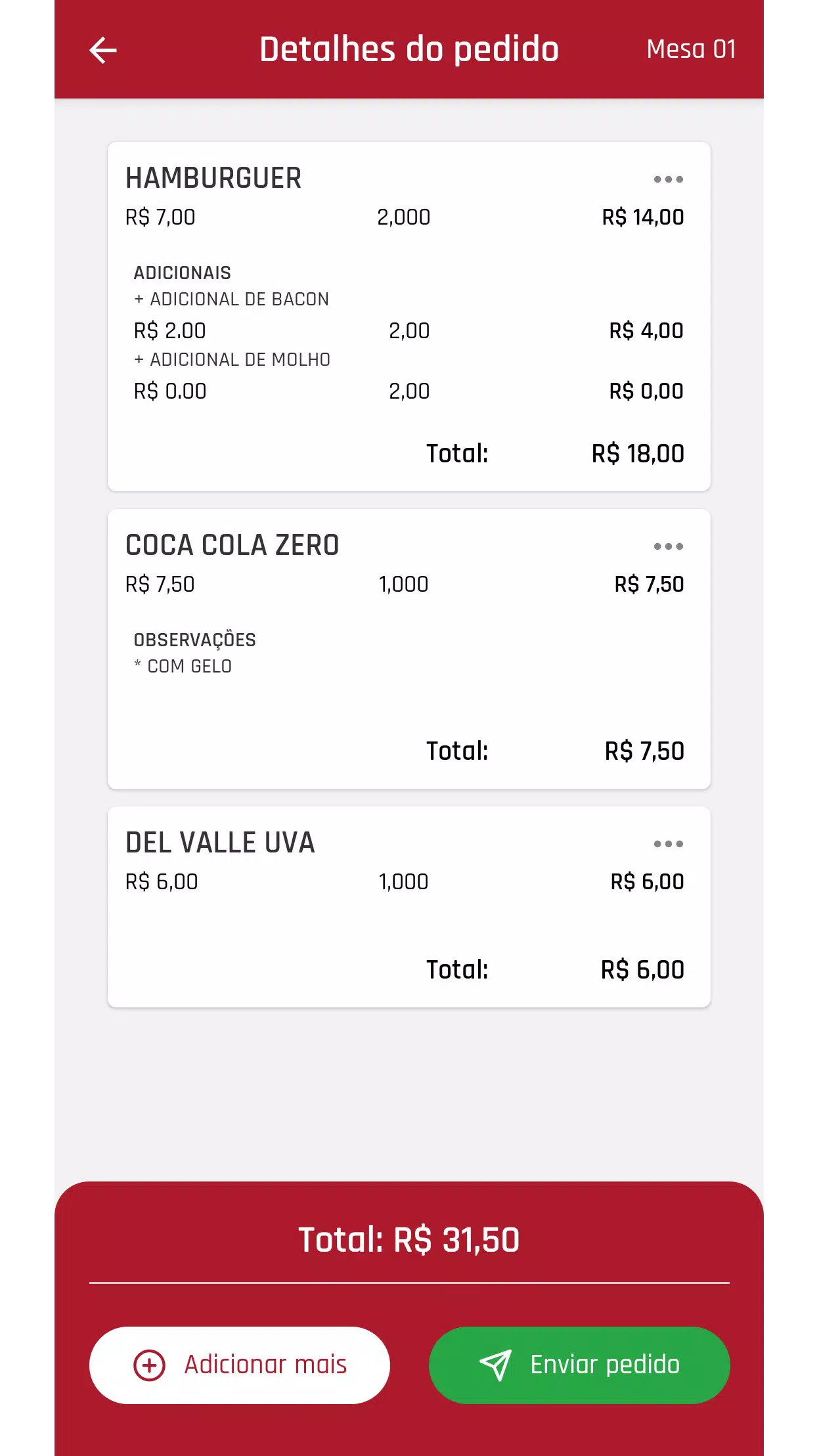 Capturas de pantalla de Comanda Alterdata