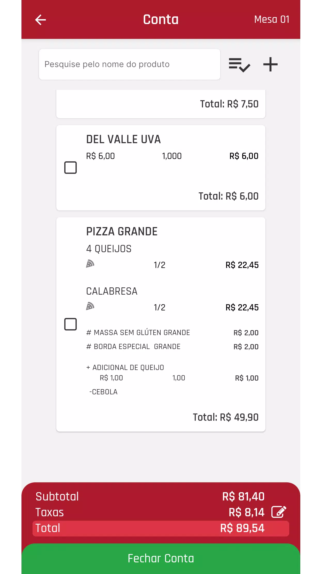 Capturas de pantalla de Comanda Alterdata