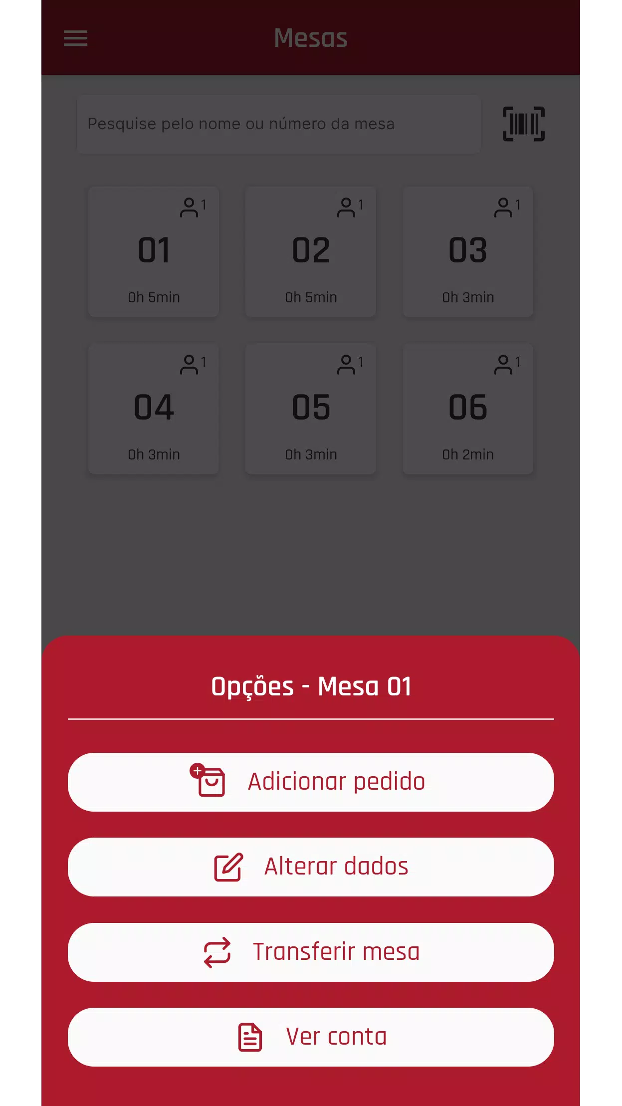 Capturas de pantalla de Comanda Alterdata