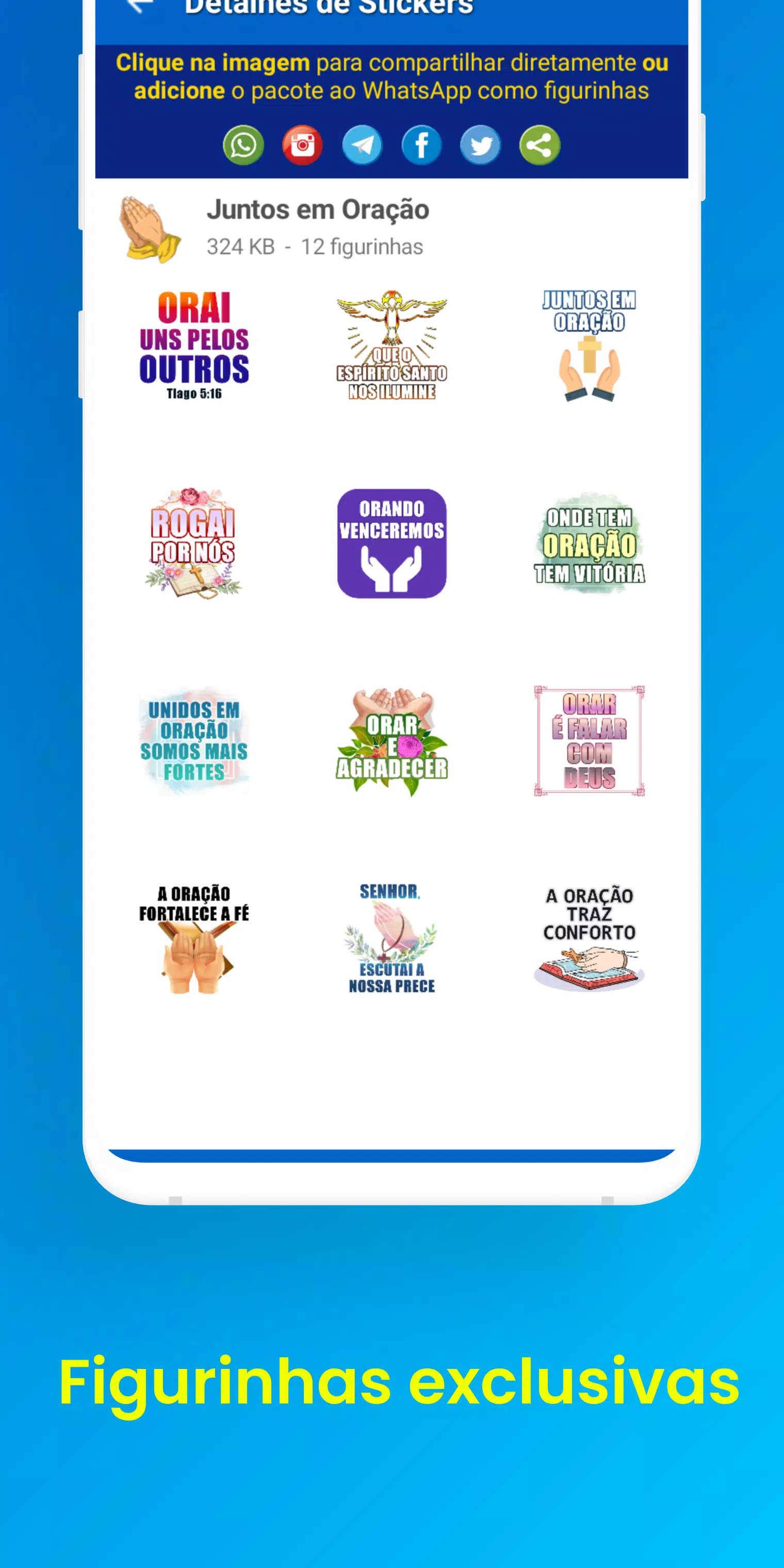 Figurinhas e Status de Jesus Screenshots