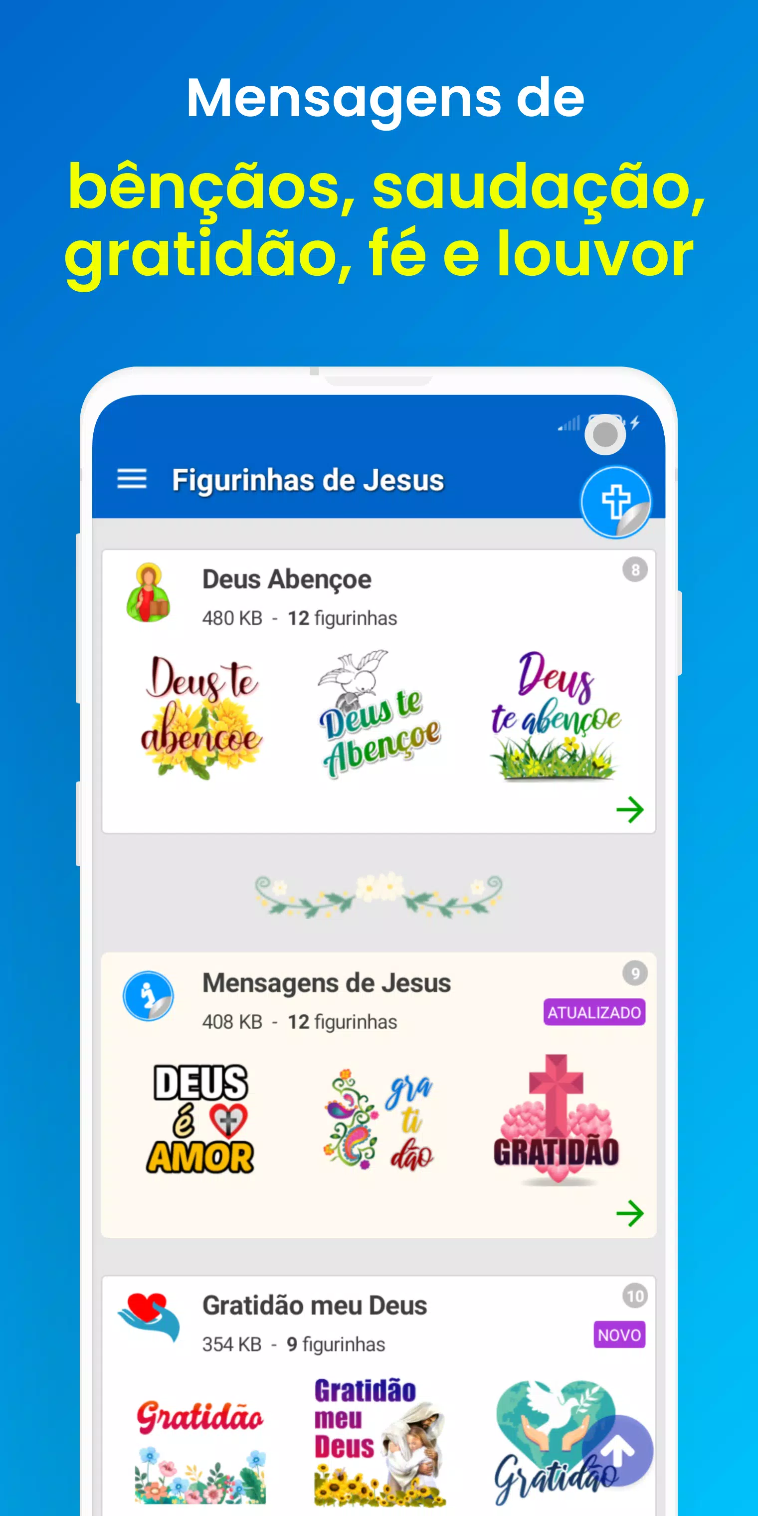 Figurinhas e Status de Jesus Screenshots
