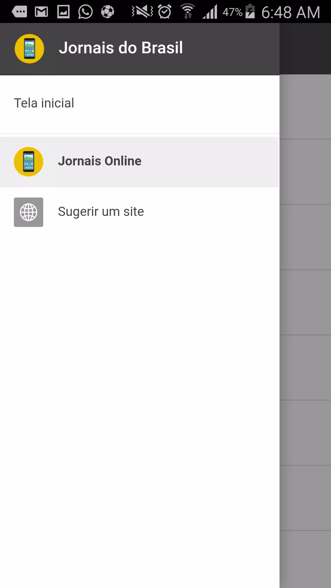 Jornais do Brasil Screenshots