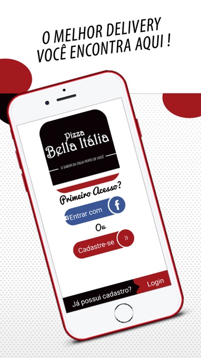 Pizzaria Bella Itália應用截圖