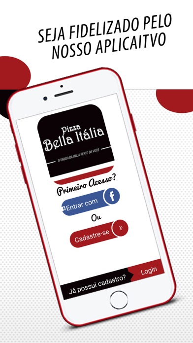 Pizzaria Bella Itália應用截圖